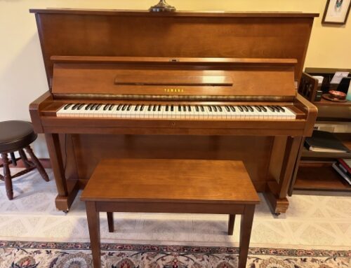 1977 walnut Yamaha professional upright for sale